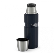 Bouteille Thermos King 0.47L bleu marine 18H/24H